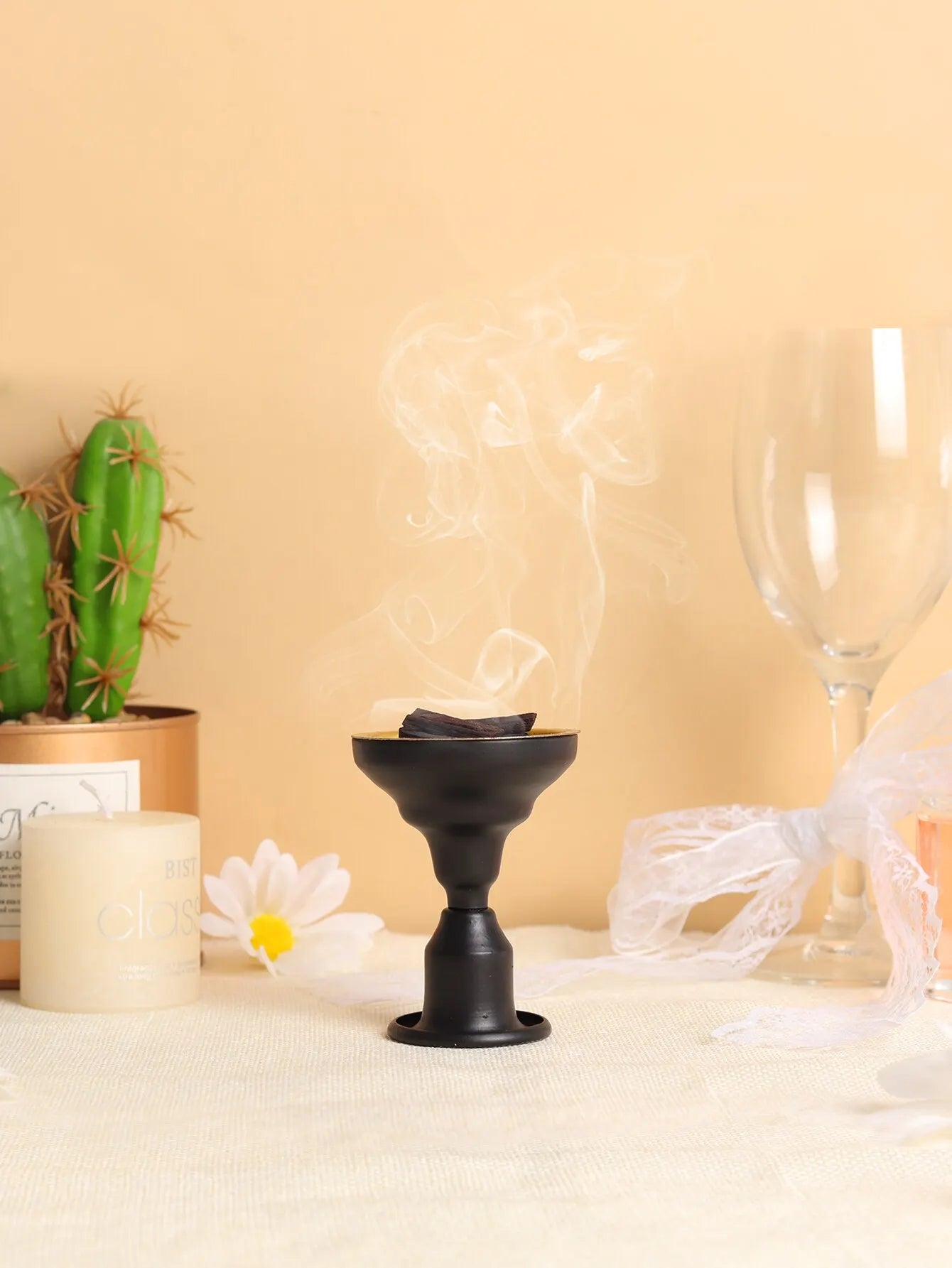 Mini porte-encens harmonieux et discret